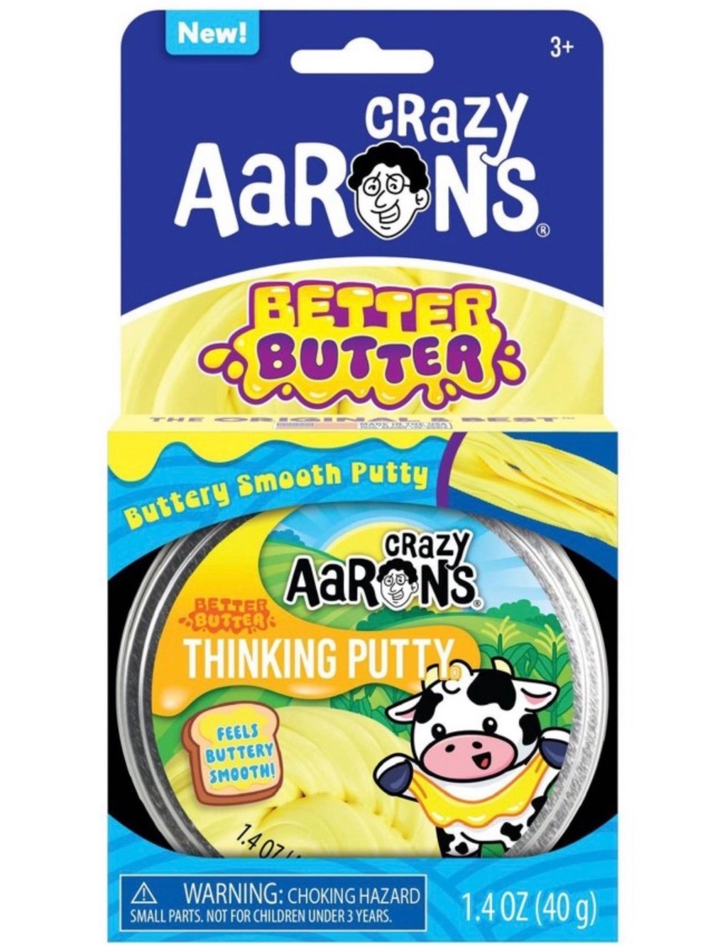 Better Butter Yellow Thinking Putty